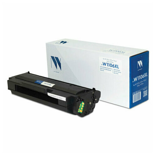 Картридж лазерный NV PRINT (NV-W1106XL) для HP Laser 135a/135w/107w/107a/137fnw, ресурс 5000 страниц