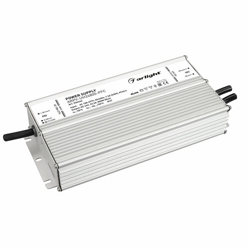 Arlight Блок питания ARPV-UH24800-PFC (24V, 33.3A, 800W) (Arlight, IP67 Металл, 7 лет)