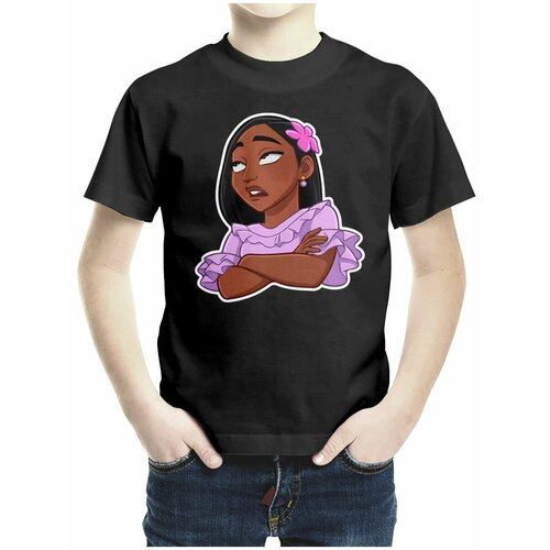 фото Футболка каждому своё, размер 128, черный