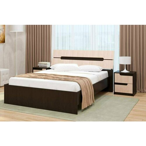 Кровать Гавана 160х200 дуб молочный 16756₽