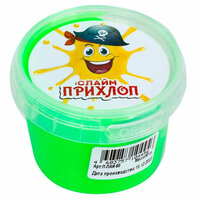 Размер упаковки: 7*7*5 см;
Вес: 90 г;
Функционал: тянучка-липучка;
Упаковка: пластиковая баночка с крышкой;
Страна обладатель бренда: Россия;
Материал: вода, полимеры,  ...