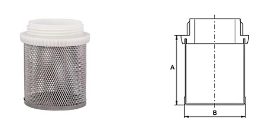 Фильтрующая сетка обратного клапана PF 1/2" (6/216) , PF CVS 252.15 , PROFACTOR - фотография № 2