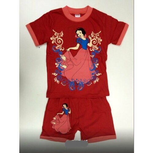 фото Комплект одежды noname, футболка и шорты, повседневный стиль, размер 4 года, красный