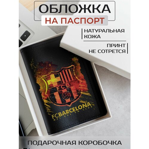 фото Обложка для паспорта russian handmade, черный