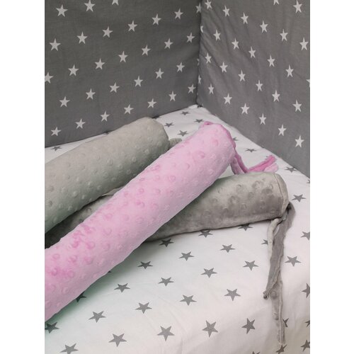 фото Наволочки на бортики / ткань для бортиков в кроватку / бортики в детскую кроватку комплект body pillow