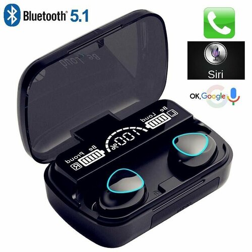 Наушники вкладыши в кейсе Bluetooth 53 43000₽