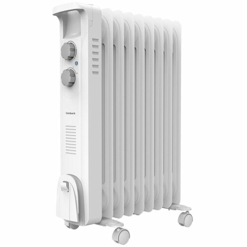 Радиатор масляный Timberk TOR 212009 BC 2000Вт 9 секций белый 1492500₽