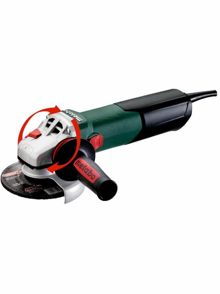 УШМ Metabo WEV 17-125 Quick (600516000), 1700 Вт, 125 мм - фотография № 17