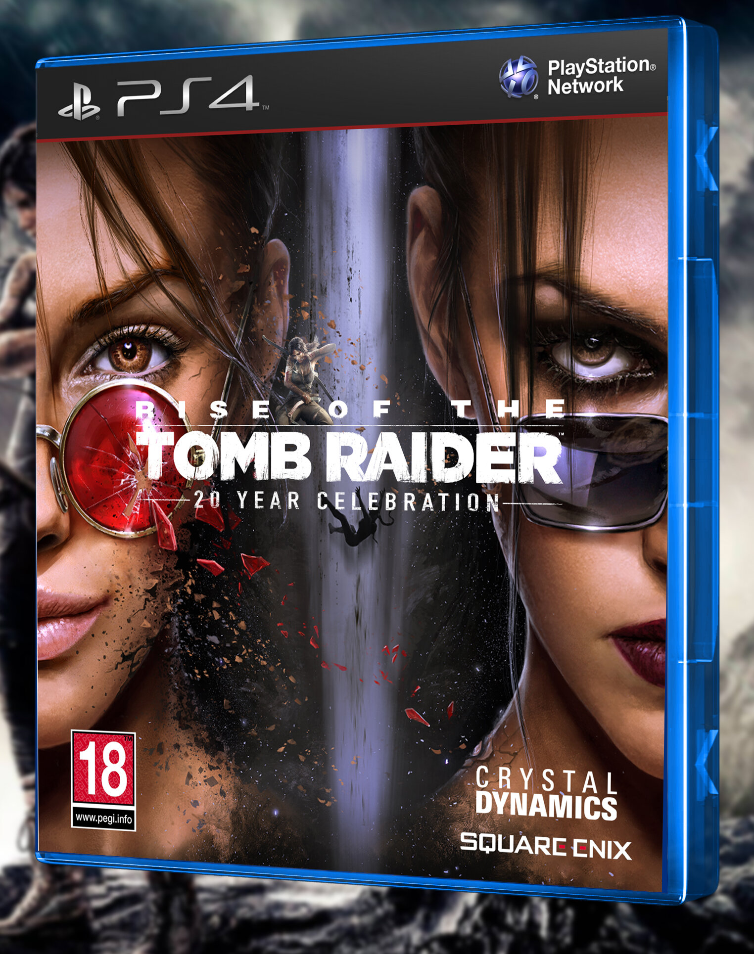 Эксклюзивная обложка Rise of the Tomb Raider для кейса PS4