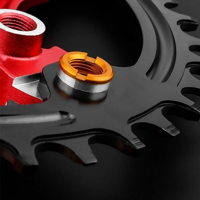 фото Проставочные шайбы для передних звёзд велосипеда Energy 2мм, 4 шт