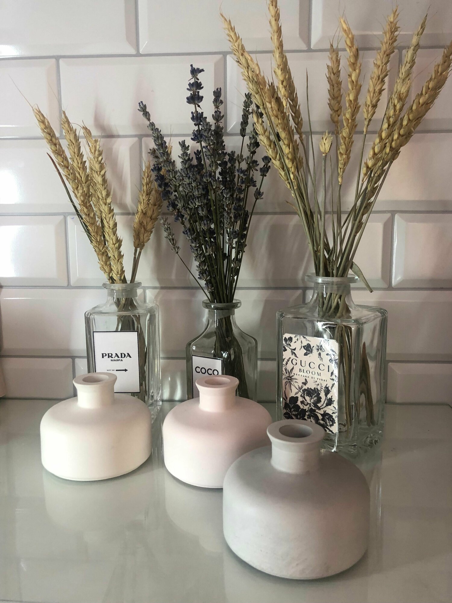 фото Комплект ваз из гипса 3шт