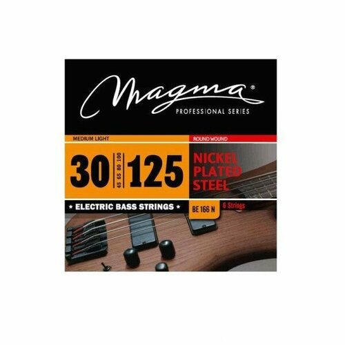 Magma Strings BE166N Струны для 6-струнной бас-гитары 30-125