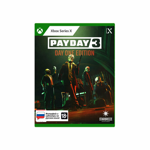 Игра для Xbox Series X: PAYDAY 3 Издание первого дня игра для microsoft xbox метро исход издание первого дня русская версия