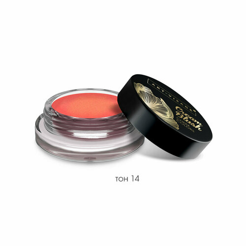 ART-VISAGE Кремовые румяна CREAM BLUSH №14 art visage румяна для лица art visage cream blush кремовые тон 01 ягодный сорбет