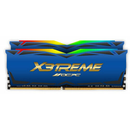 Оперативная память Ocpc DDR4 X3 RGB 16Gb 8Gbx2 3600Mhz CL18 BLUE LABEL MMX3A2K16GD436C18BU 620500₽