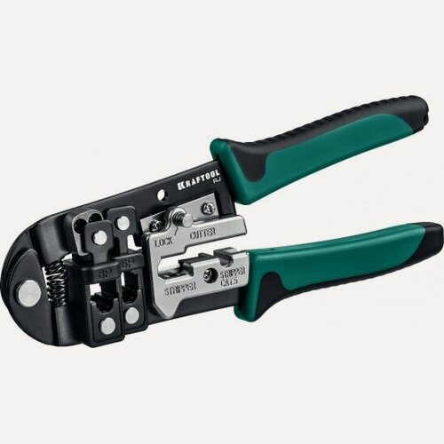 Изображение товара Кримпер Kraftool RJ универсальный, RJ45, RJ11/RJ12, 22699