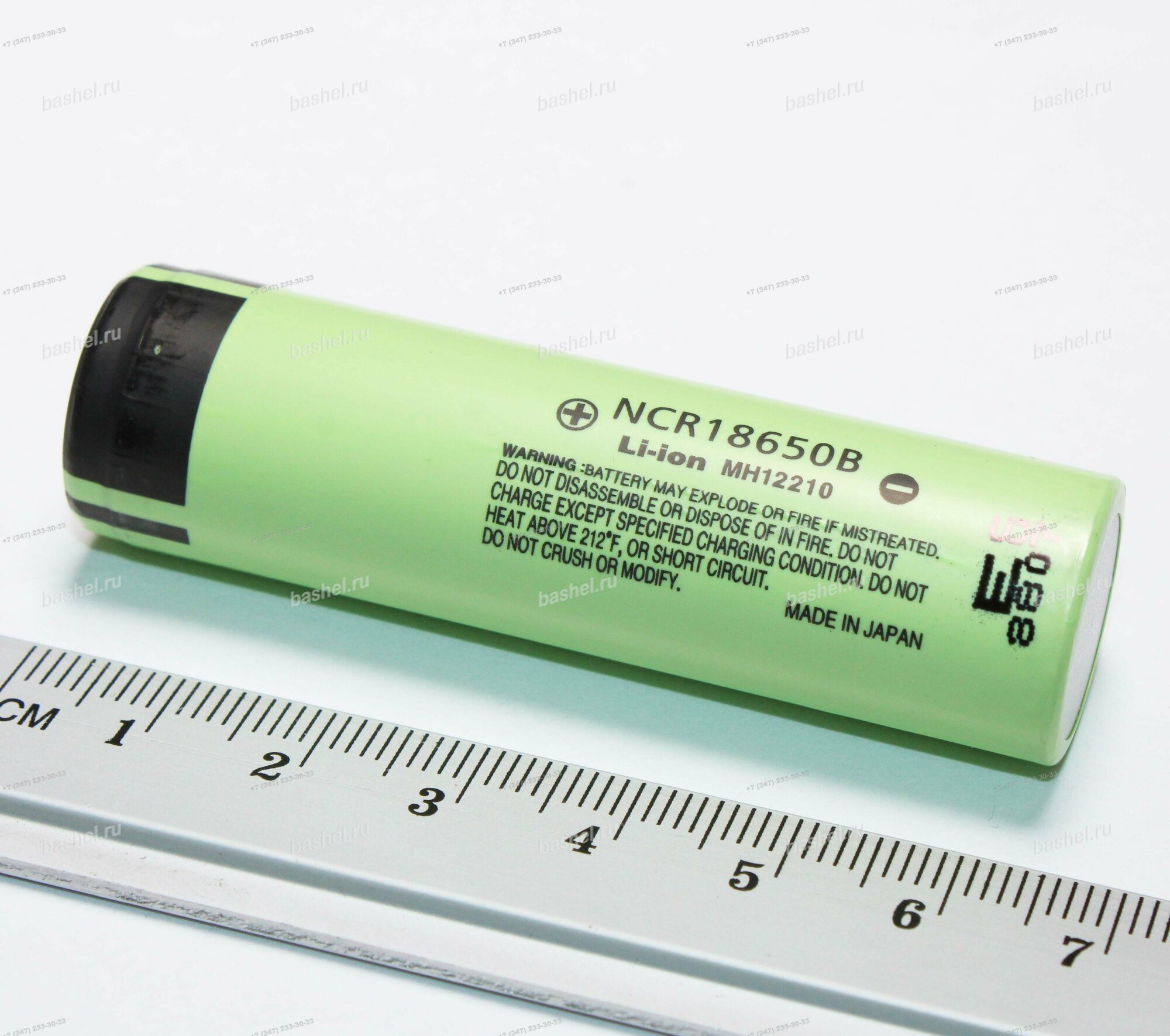 Аккумулятор PANASONIC NCR18650B 3,7V, 3400mAh, Li-ion