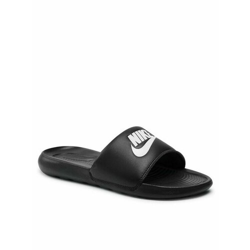 шлепанцы victori one slide nike sportswear цвет black volt Шлепанцы NIKE, размер EU 44, черный