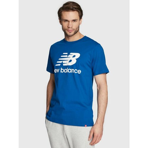 Футболка New Balance, размер M [INT], синий