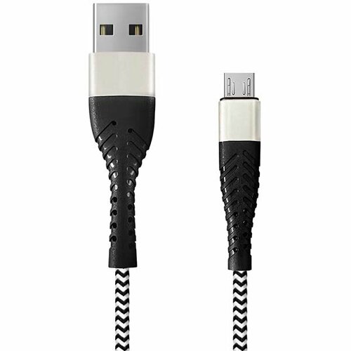 Кабель для сотового телефона Carmega micro-USB NYL 2 м graph