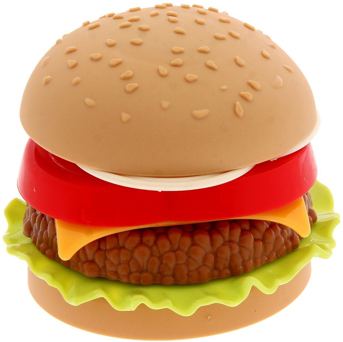Детский игровой набор продуктов "Гамбургер", сюжетно-ролевой набор Юный повар