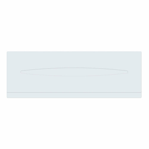 Панель фронтальная для ванны акриловой 170х52 см белая 6473₽