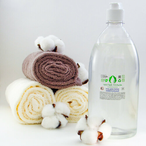 Гель для стирки белья универсальныйГель для стирки детского белья 1 литр чистая пользаБез запахаБез отдушекБез фосфатов и парабеновПодходит для детской спортивной одежды для мембранных тканей 384₽