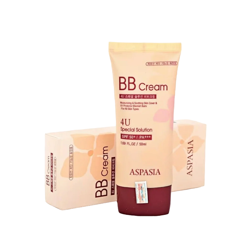 BB-крем для лица солнцезащитный Korean Tone Aspasia BB-cream 4U Special Solution SPF 50+ 50 мл