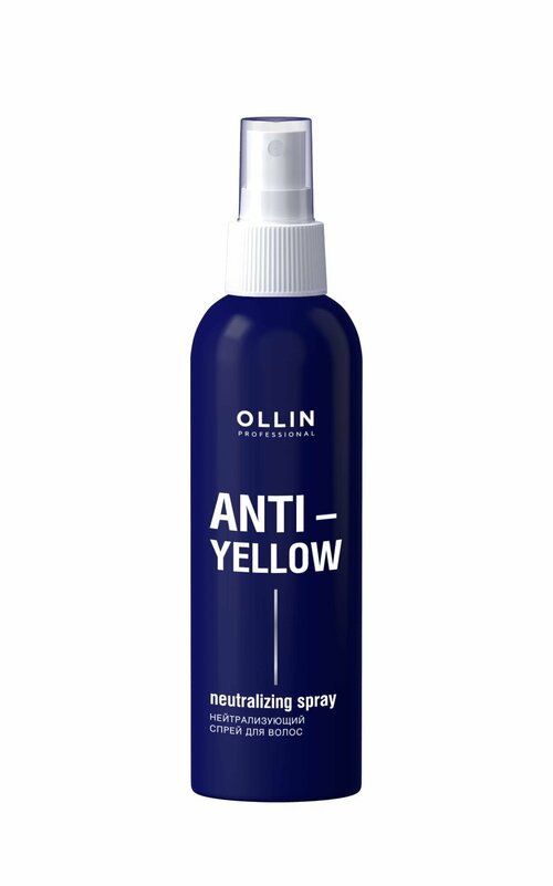 Ollin Anti-Yellow Спрей для волос Антижелтый несмываемый 150мл
