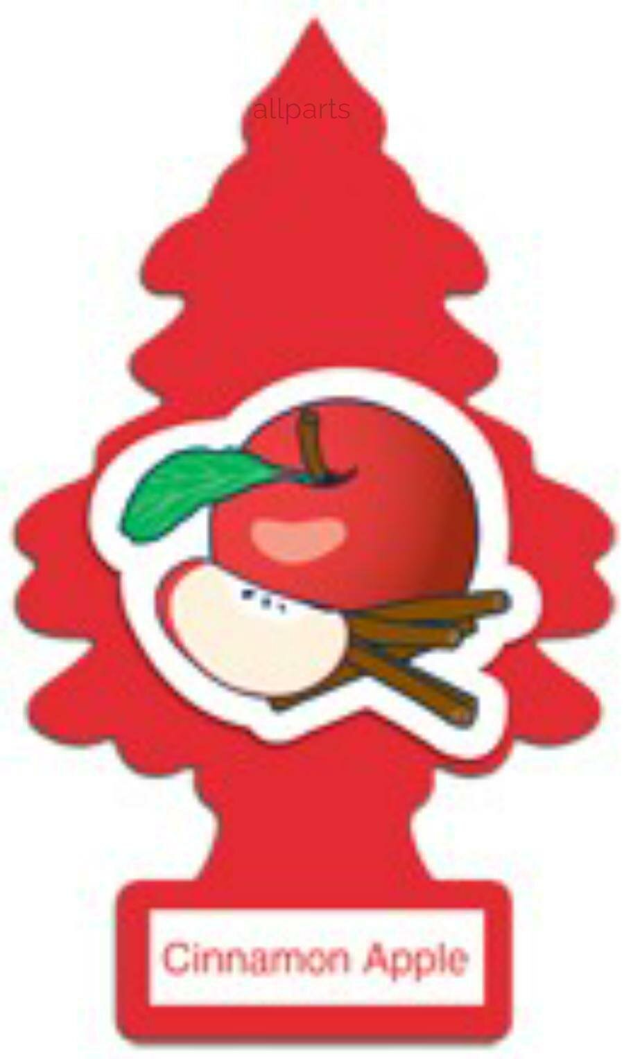 LITTLE TREES U1P10338RUSS LITTLE TREES Ароматизатор Ёлочка  Яблоко с корицей   Cinamon Apple  U1P 10338 RUSS