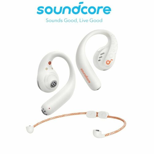 Беспроводные наушники Soundcore by Anker AeroFit Pro с костной проводимостью - White