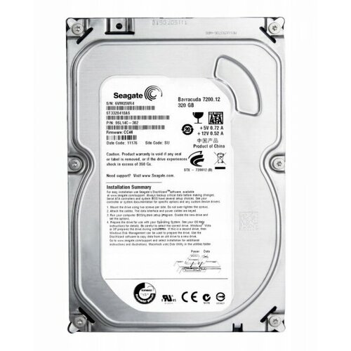 Жесткий диск Seagate 9SL14C 320Gb 7200 SATAII 3.5 HDD жесткий диск seagate st3320620sv 320gb sataii 3 5 hdd