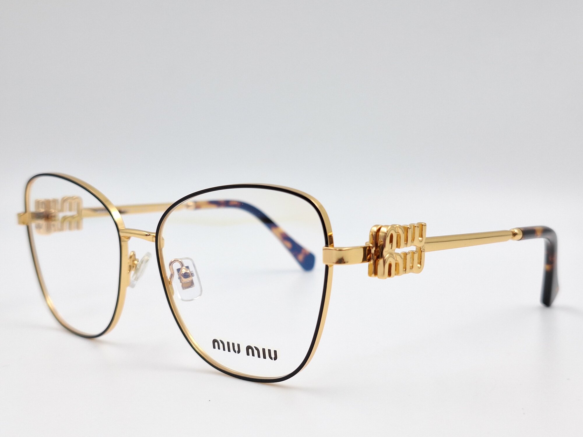 Оправа для очков MIU MIU SMU50XV KUI101 золотисто-черный