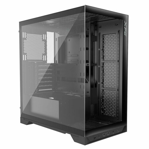 Корпус XPG INVADER X BLACK (INVADERXMTWOF-BKCWW) Mid-Tower, Micro-ATX, Mini-ITX, Standard-ATX, USB 3.2 Gen2 Type-A, USB 3.2 Gen2 Type-C корпус adata xpg starker черный mid tower micro atx mini itx standard atx usb 3 2 gen1 type a