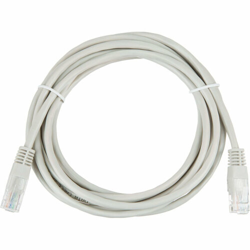 Патч-корд BigTech OPCC004 UTP CCA кат5e3млитоймногожильный серый 2 штуки 464₽