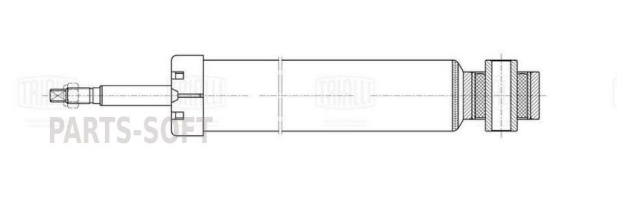 TRIALLI AG18525 Амортизатор для а/м Skoda Karoq (17-) задн. (AG 18525)