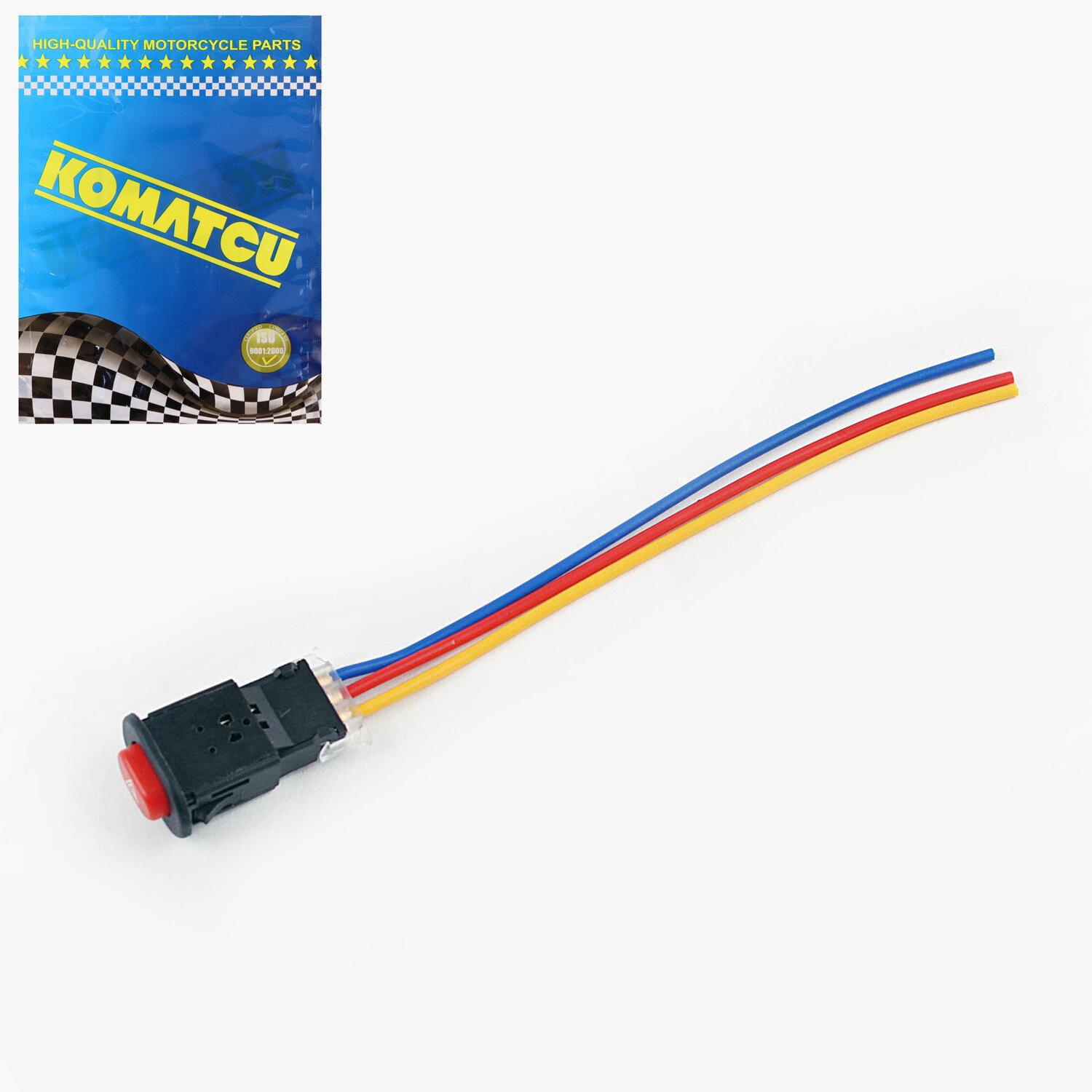 фото Кнопка руля (аварийный сигнал) универсальная "KOMATCU" (mod.A)