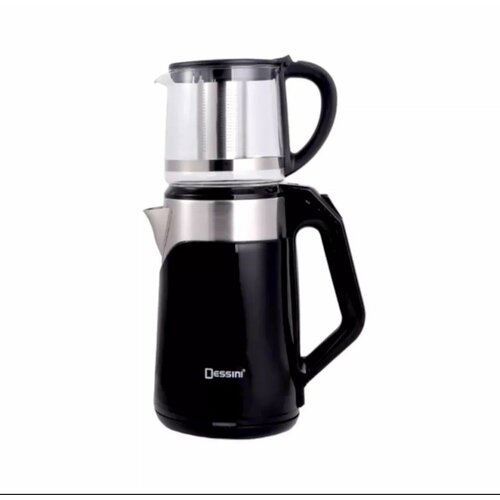 Чайник электрический двойной из жароупорного стекла 3050₽