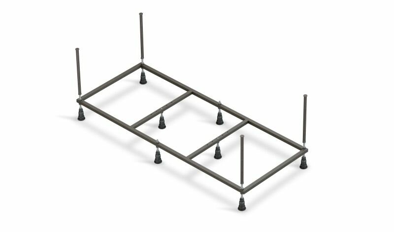 Рама для ванны Cersanit Lorena 170 см NEW метал. в комплекте со сборочным пакетом K-RW-LORENA*170n