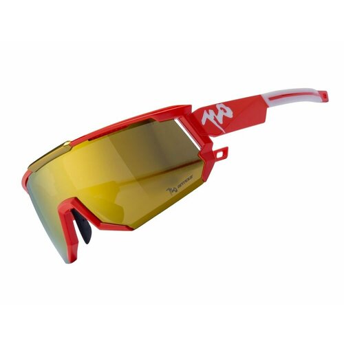 Солнцезащитные очки 720armour 720armour Mars / Pure Red / Brown Brass Gold, красный