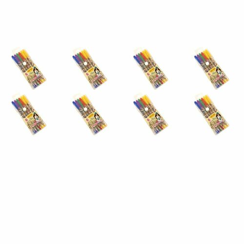 Лимпопо Набор ручек гелевых Fashion 6 цветов 8 уп 1345₽