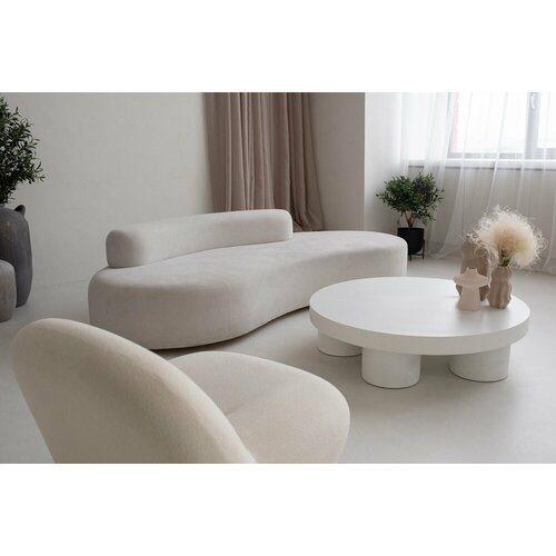 Дизайнерский Диван Luna 180х83х60см, с выбором оттенка