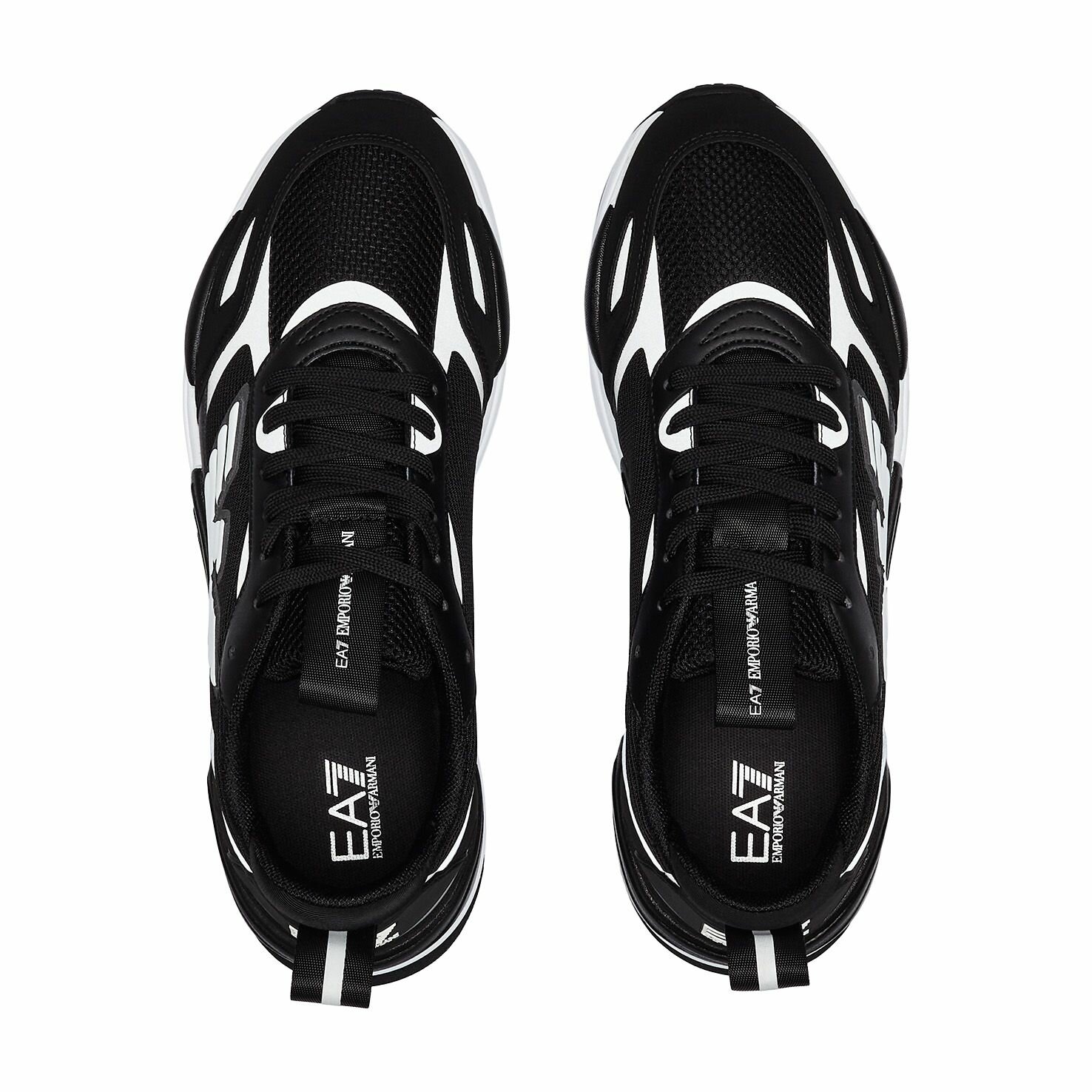 Кроссовки EA7 EMPORIO ARMANI, размер T95, черный/белый — фото 1