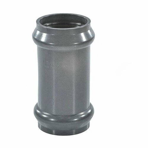 Муфта НПВХ серая SDR26 ремонтная Дн 110 Ру10 раструбная напорная вк Aquaviva AQV101110 1806₽