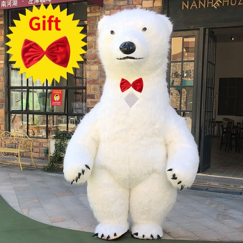 Одежда карнавальный медведь, белый медведь 2М