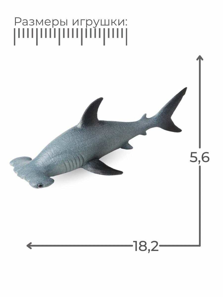 Акула Молот антистресс тянучка / Игрушка тянучка — фото 1
