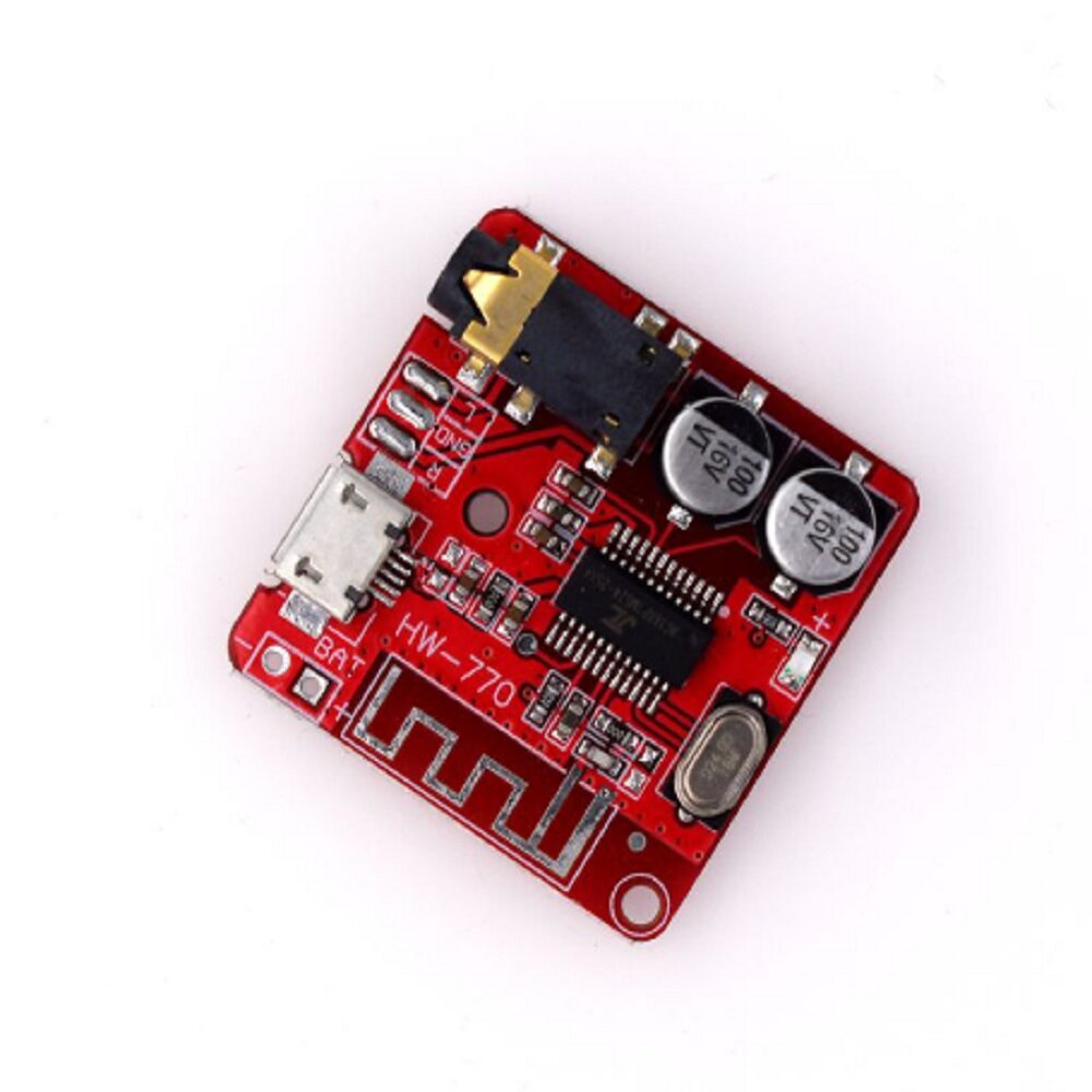 1ШТ 3,7 - 5V MP3 Bluetooth 5,0 Аудио Усилитель-Декодер Модуль XY-BT-Mini 30x30 мм