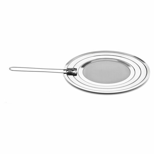 Экран от брызг универсальный Weis 18-28 см со складной ручкой сталь нержавеющая 5540₽