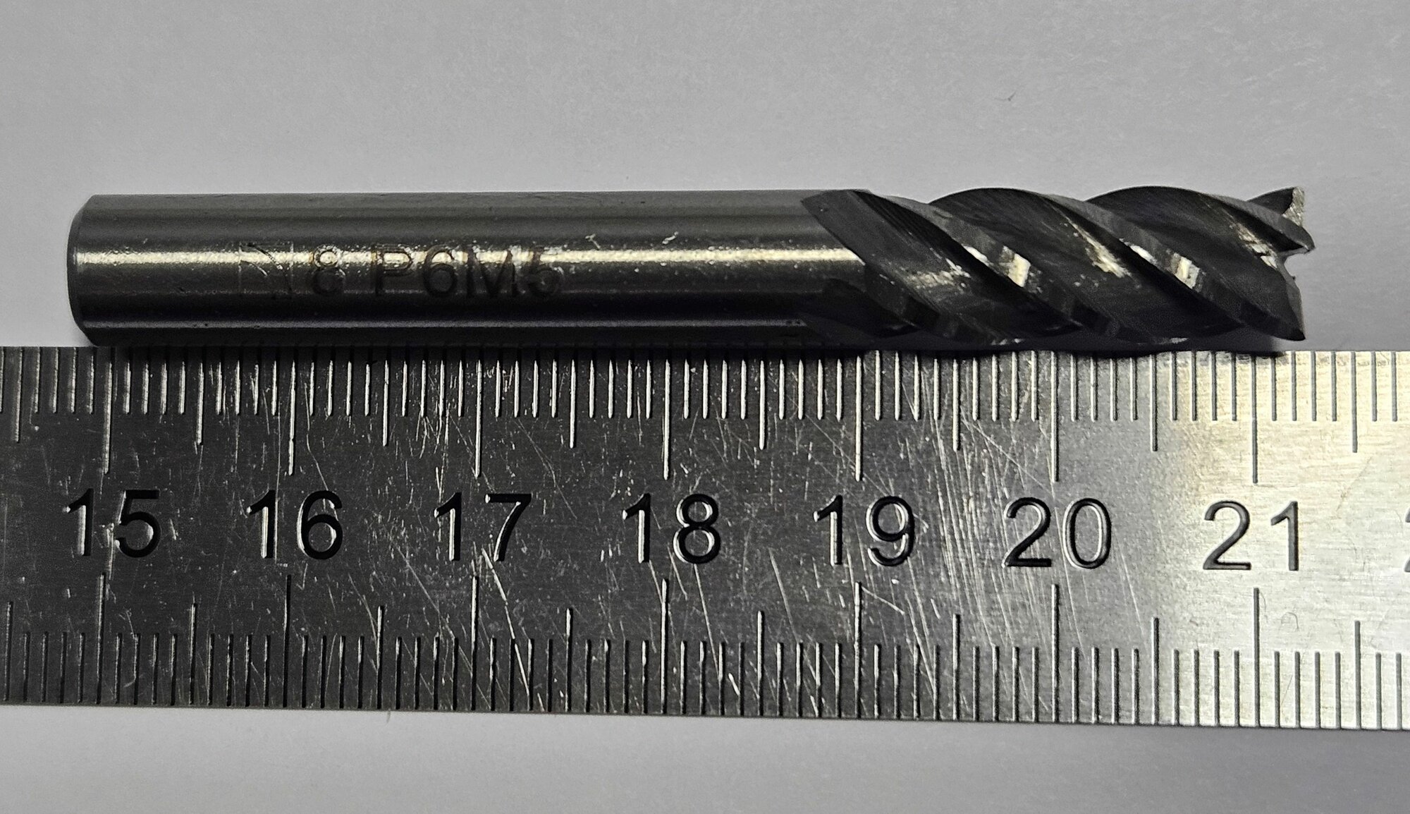 Фреза концевая 8 z4 цилиндрический хвостовик