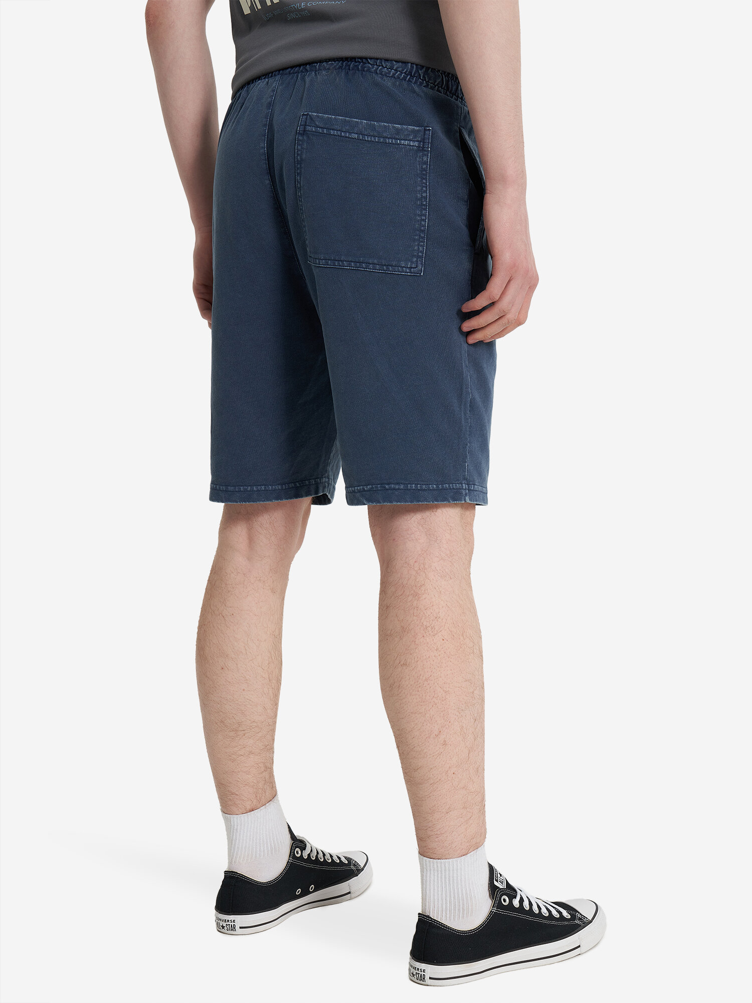 Шорты PROTEST Protest SS25 Male Garment dye shorts, размер 48, темно-синий — фото 1